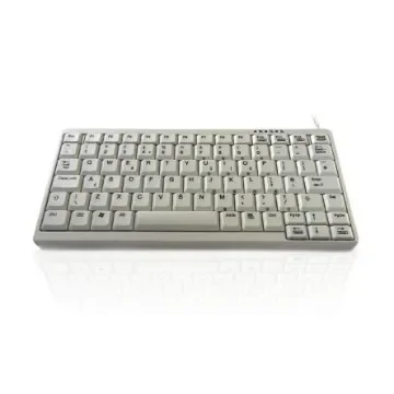 Ceratech KYB500-K82A-W Wired PS/2 & USB Compact Keyboard, QWERTY (UK), White product image