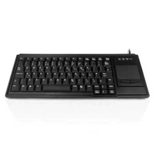 Ceratech KYB500-K82B Wired USB Touchpad Keyboard, QWERTY (UK), Black product image