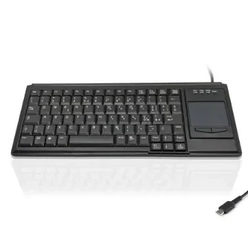 Ceratech KYB500-K82B-IT-C Wired USB Touchpad Keyboard, QWERTY (Italy), Black product image