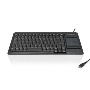 Ceratech KYB500-K82B-US-C Wired USB Touchpad Keyboard, QWERTY (US), Black product image