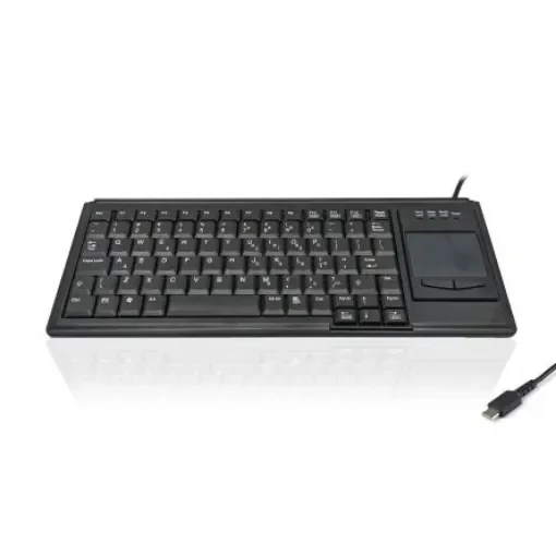 Ceratech KYB500-K82B-US-C Wired USB Touchpad Keyboard, QWERTY (US), Black product image