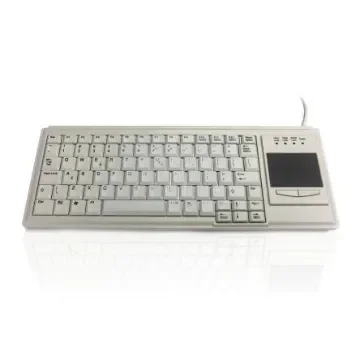 Ceratech KYB500-K82B-W-US Wired USB Touchpad Keyboard, QWERTY (US), White product image