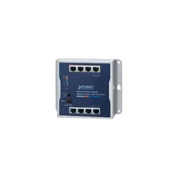Planet WGS-814HP, Unmanaged 8 Port Switch With PoE product image