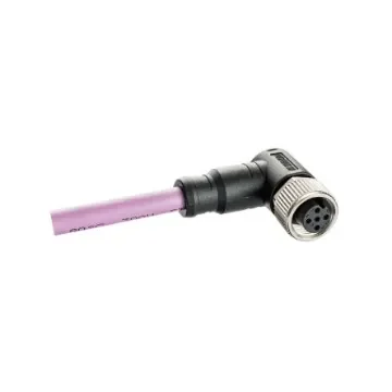 Amphenol Industrial Right Angle Female 5 way M12 to Unterminated Actuator/Sensor Cable, 2m - MSAS-05BFFM-SR8J02 product image