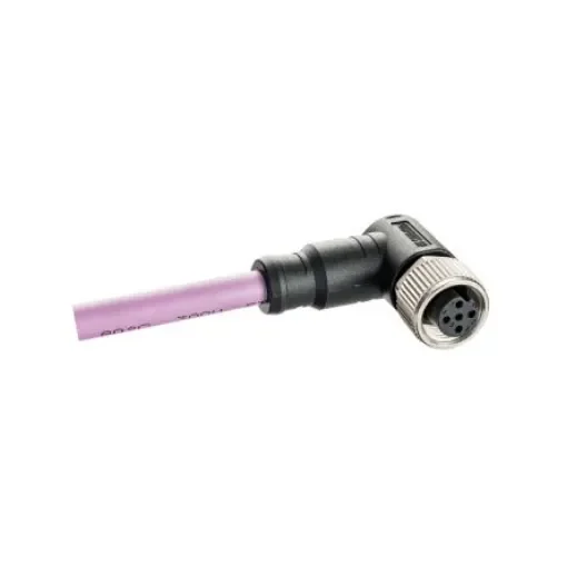 Amphenol Industrial Right Angle Female 5 way M12 to Unterminated Actuator/Sensor Cable, 2m - MSAS-05BFFM-SR8J02 product image