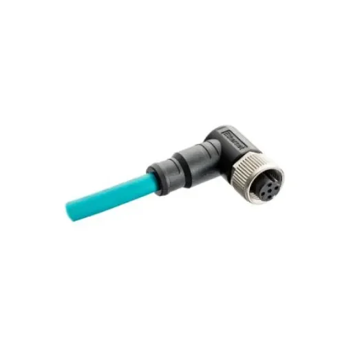 Amphenol Industrial Right Angle Female 4 way M12 to Unterminated Actuator/Sensor Cable, 5m - MSDS-04BFFM-SR8L05 product image