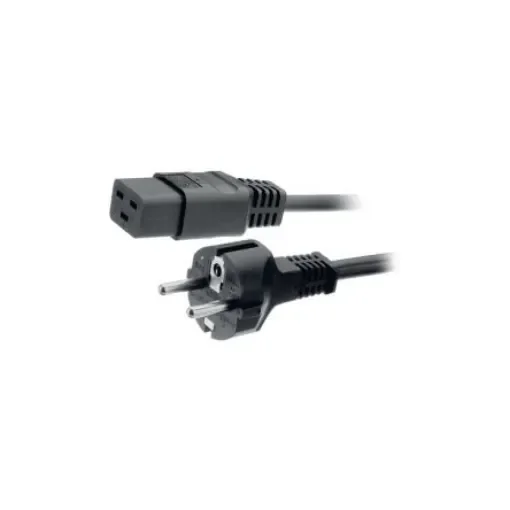 Feller, Power, 2.5m 3 Core, Black Polyvinyl Chloride PVC Power Cable - 6900-812.60 product image