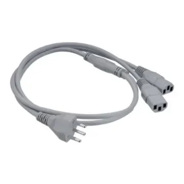 Feller, Power, 1m 3 Core, Grey Polyvinyl Chloride PVC Power Cable - 6900-915.64 product image