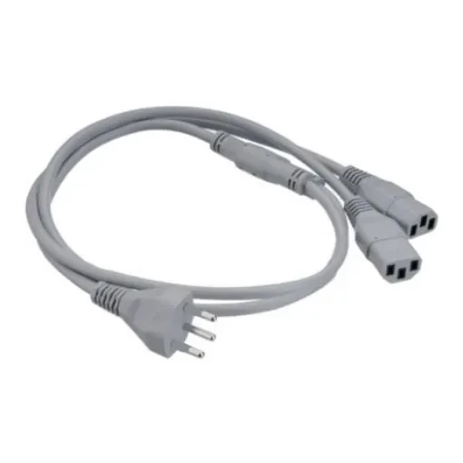 Feller, Power, 1m 3 Core, Grey Polyvinyl Chloride PVC Power Cable - 6900-915.64 product image