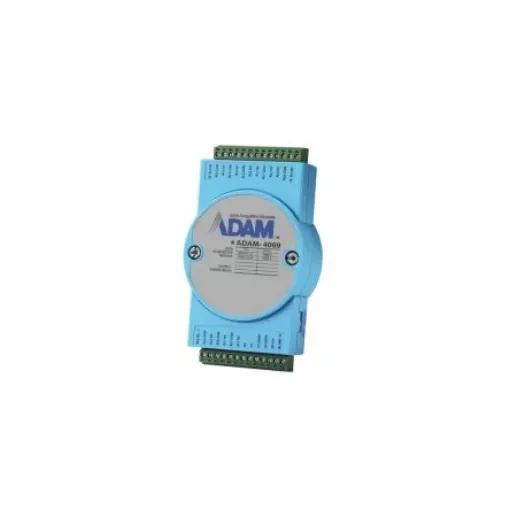 Advantech ADAM-4069 Series 8-Contact Interface Module, Plug In Terminal Connector, DIN Rail Mount product image