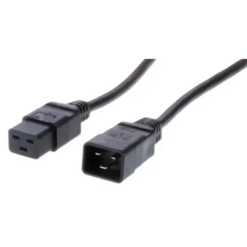 Feller C19, C20 IEC Connector Socket, Plug, 16A, 250 VAC - C20-HARSJT3X14(1.50)AWG-C19/2.50M product image