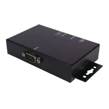 Exsys Serial Device Server, 1 Ethernet Port, 1 Serial Port, RS232 Interface, 115.2kbps Baud Rate - EX-6031POE product image