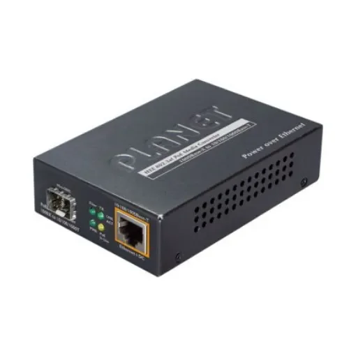 Planet SFP Ethernet Media Converter, 10/100 Mbit/s, 1000 Mbit/s, Full Duplex 120km - GTP-805A product image