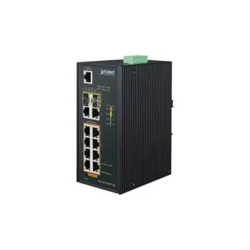 Planet IGS, Managed Switch 12 Port Managed Switch With PoE - IGS-4215-8P2T2S product image