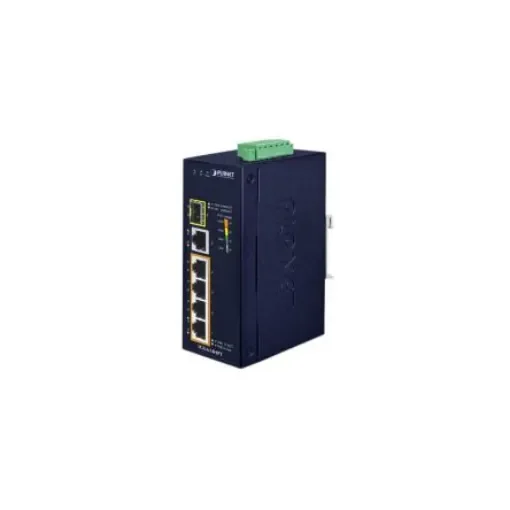 Planet IGS-614HPT, Unmanaged 6 Port Industrial Ethernet Switch With PoE product image