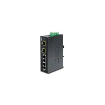 Planet IGS-620TF, Unmanaged 6 Port Industrial Ethernet Switch product image