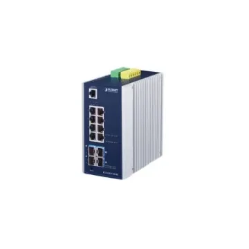 Planet IGS-6325-8T4X, Managed 12 Port Ethernet Smart Managed Switch product image