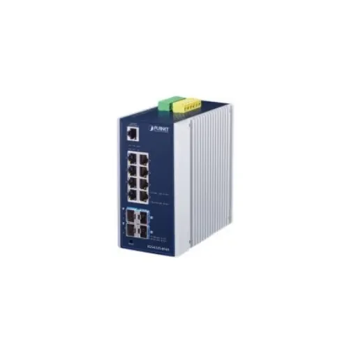 Planet IGS-6325-8T4X, Managed 12 Port Ethernet Smart Managed Switch product image