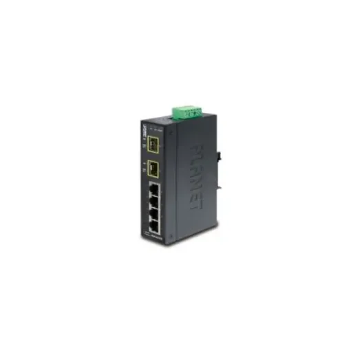 Planet ISW-621TF, Unmanaged 6 Port Industrial Ethernet Switch product image