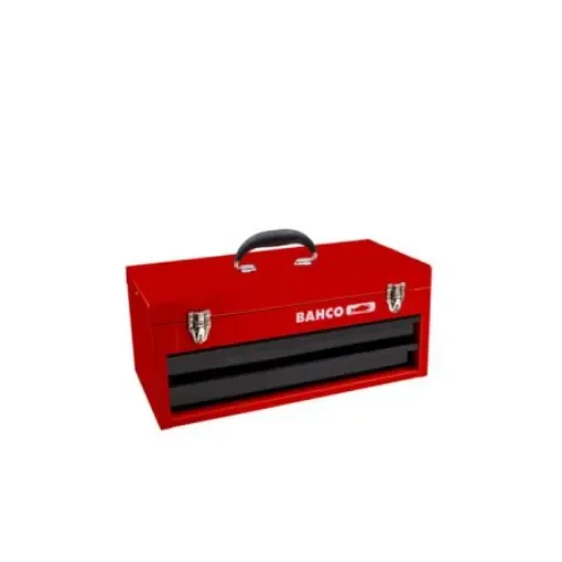 Bahco 1483 2 drawers  Metal Tool Box , 525 x 257 x 277mm - 1483K2RB product image