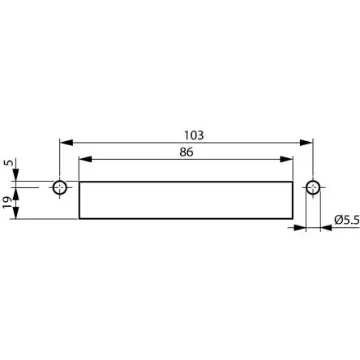 Icotek Polyamide Cable Trunking Frame, 120 x 39.5 x 19mm, KEL-E - KEL-E4 product image