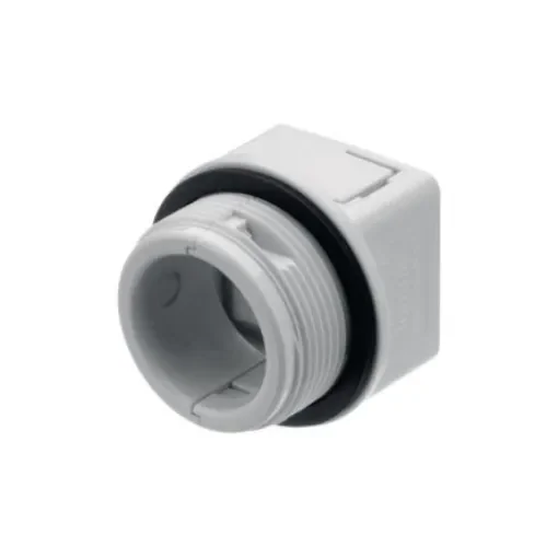 Icotek Polycarbonate Cable Trunking Frame, 56 x 56 x 37mm, KVT - KVT 40+KGM-PB product image