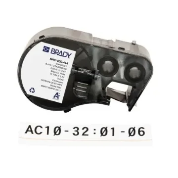 Brady B-414 Label, 12.70mm Width, 1 Qty - M4C-500-414 product image