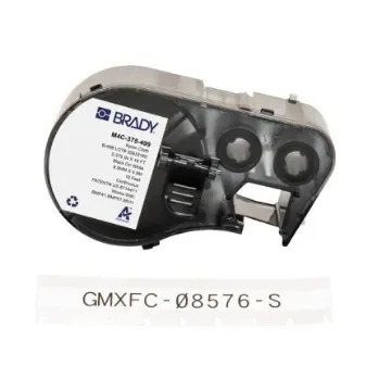 Brady B-499 on Black on White Label, 9.53 mm Width - M4C-375-499 product image