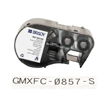 Brady B-499 on Black on White Label, 12.70 mm Width - M4C-500-499 product image