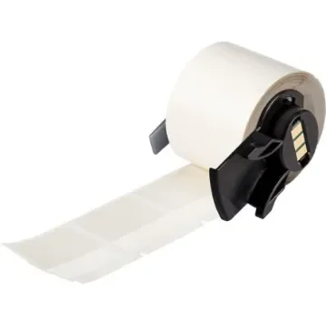 Brady B-417 White, Transparent Label, 38.10mm Width, 12.70mm Height, 250 Qty - M6-32-417 product image