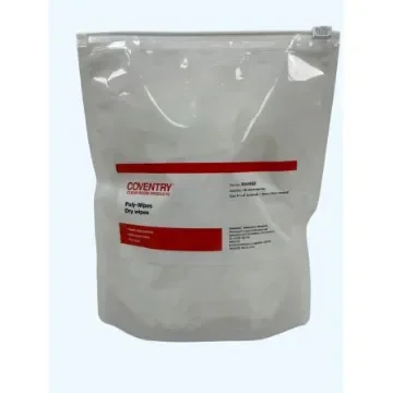 Chemtronics Coventry Poly-Wipes Dry Cleaning Wipes, Bag of 150, 100 x 100mm - 6244SEE product image