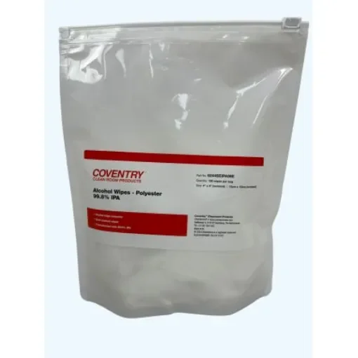 Chemtronics Coventry Poly-Wipes Wet Cleaning Wipes, Bag of 150, 100 x 100mm - 6244SEIPA99E product image