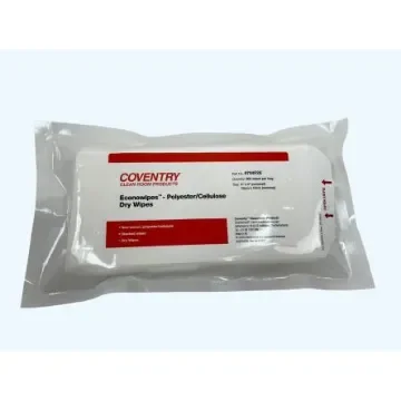 Chemtronics Coventry Econowipes Dry Cleaning Wipes, Bag of 200, 100 x 100mm - 6704F2E product image