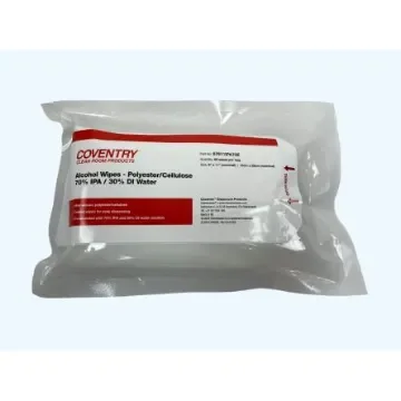 Chemtronics Coventry Econowipes Wet Cleaning Wipes, Bag of 60, 150 x 280mm - 67611IPA70E product image