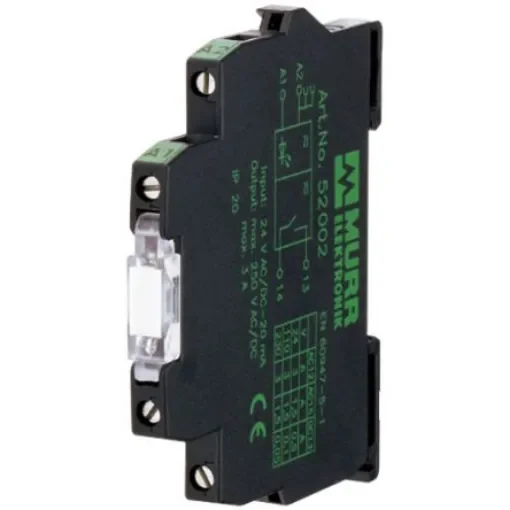 Murrelektronik Limited MIRO TR Series Solid State Interface Relay, 48 Vdc Control, 0.5 A Load, DIN Rail Mount - 52500 product image