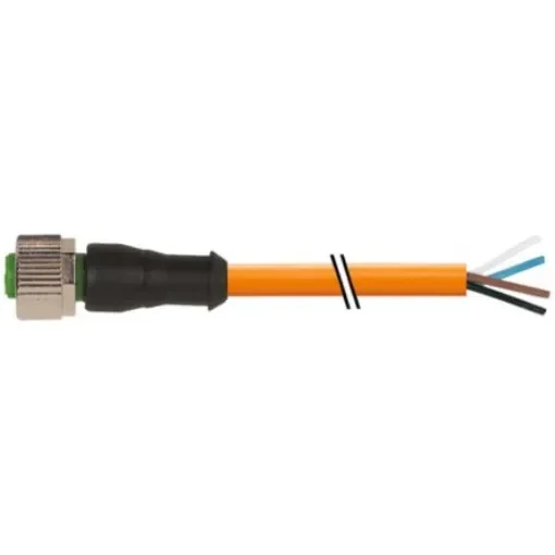 Murrelektronik Limited Straight Female 4 way M12 to Sensor Actuator Cable, 5m - 7000-12221-8460500 product image