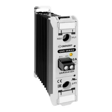 Crouzet GNR Series Solid State Relay, 30 A Load, DIN Rail Mount, 660 V ac Load, 280 V ac Control - GNR30ACZH product image