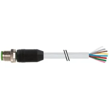 Murrelektronik Limited Straight Male 8 way M12 to Sensor Actuator Cable, 5m - 7000-17001-2920500 product image
