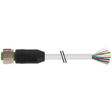 Murrelektronik Limited Straight Female 8 way M12 to Sensor Actuator Cable, 20m - 7000-17041-2922000 product image