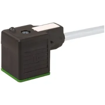 Murrelektronik Limited Solenoid Valve Cable Plug for use with MSUD Valve - 7000-18021-2261000 product image
