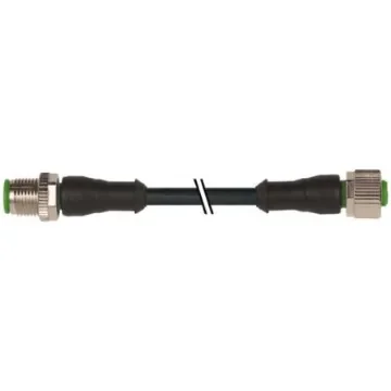Murrelektronik Limited Straight Male 4 way M12 to Straight Female 4 way M12 Sensor Actuator Cable, 10m - 7000-40021-6341000 product image