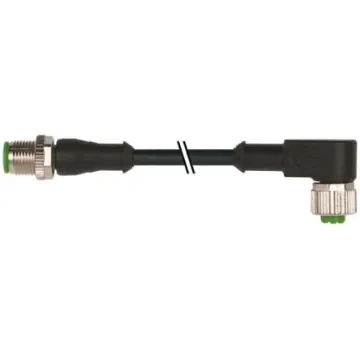 Murrelektronik Limited Straight Male 4 way M12 to Right Angle Female 4 way M12 Sensor Actuator Cable, 5m - 7000-40121-6340500 product image
