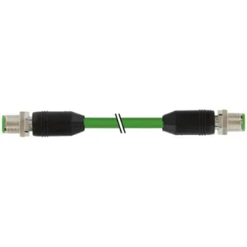 Murrelektronik Limited Straight Male 4 way M12 to Straight Male 4 way M12 Sensor Actuator Cable, 500mm - 7000-44511-7940050 product image