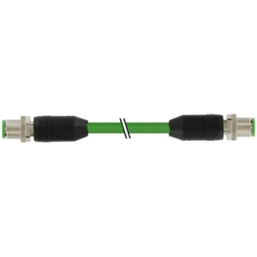 Murrelektronik Limited Straight Male 4 way M12 to Straight Male 4 way M12 Sensor Actuator Cable, 500mm - 7000-44511-7940050 product image