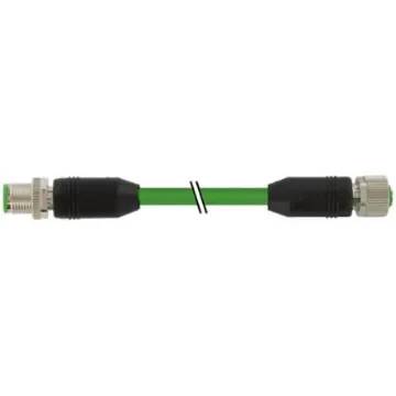 Murrelektronik Limited Straight Male 6 way M12 to Straight Female 6 way M12 Sensor Actuator Cable, 150mm - 7000-46041-8020015 product image