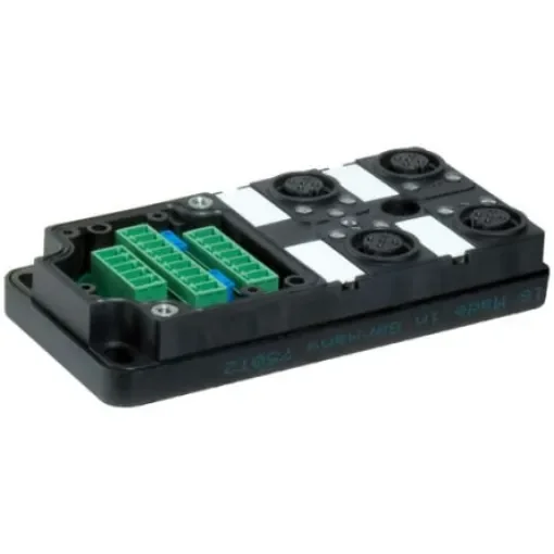 Murrelektronik Limited MVP12 Series Sensor Hub, M12, 4 way, 4 port - 8000-44702-0000000 product image