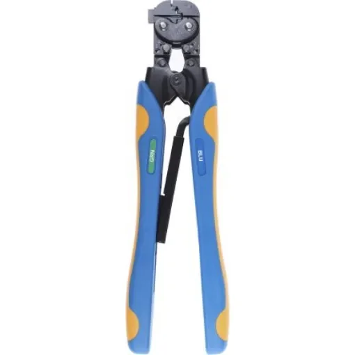 TE Connectivity CERTI-CRIMP Hand Ratcheting Crimp Tool for PIDG Splices, PIDG Terminals, Plasti-Grip Terminals, 1.2 - 47387-7 product image