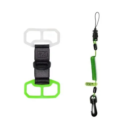 Never Let Go Phone Accessory, Hands Free Kit, Green/White - 101700 product image