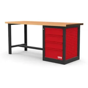 SAM ETAB-200M4 Metal Workbench, 750mm x 880mm x 2000mm product image