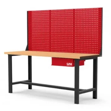 SAM ETAB-KIT200-1 Metal Workbench, 800kg Max Load, 1800mm x 750mm x 2000mm product image